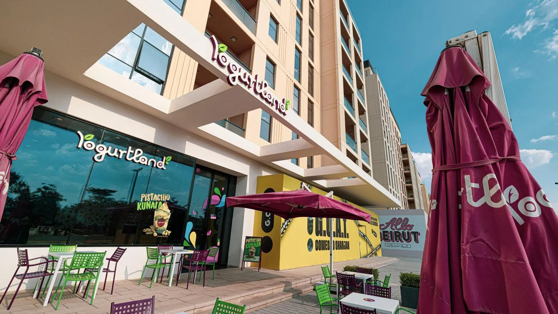 דירה שארג'ה 1Br The Monarch Suite By Blue Cloud Holidays
